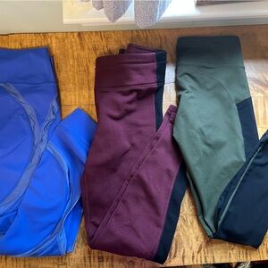 Athleta Maroon Fleece Top